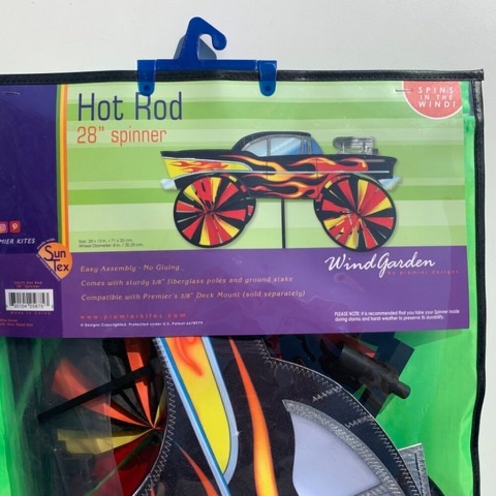 28 in. Hot Rod Spinner